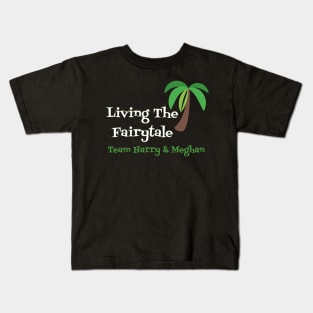 Living The Fairytale, Harry & Meghan Kids T-Shirt